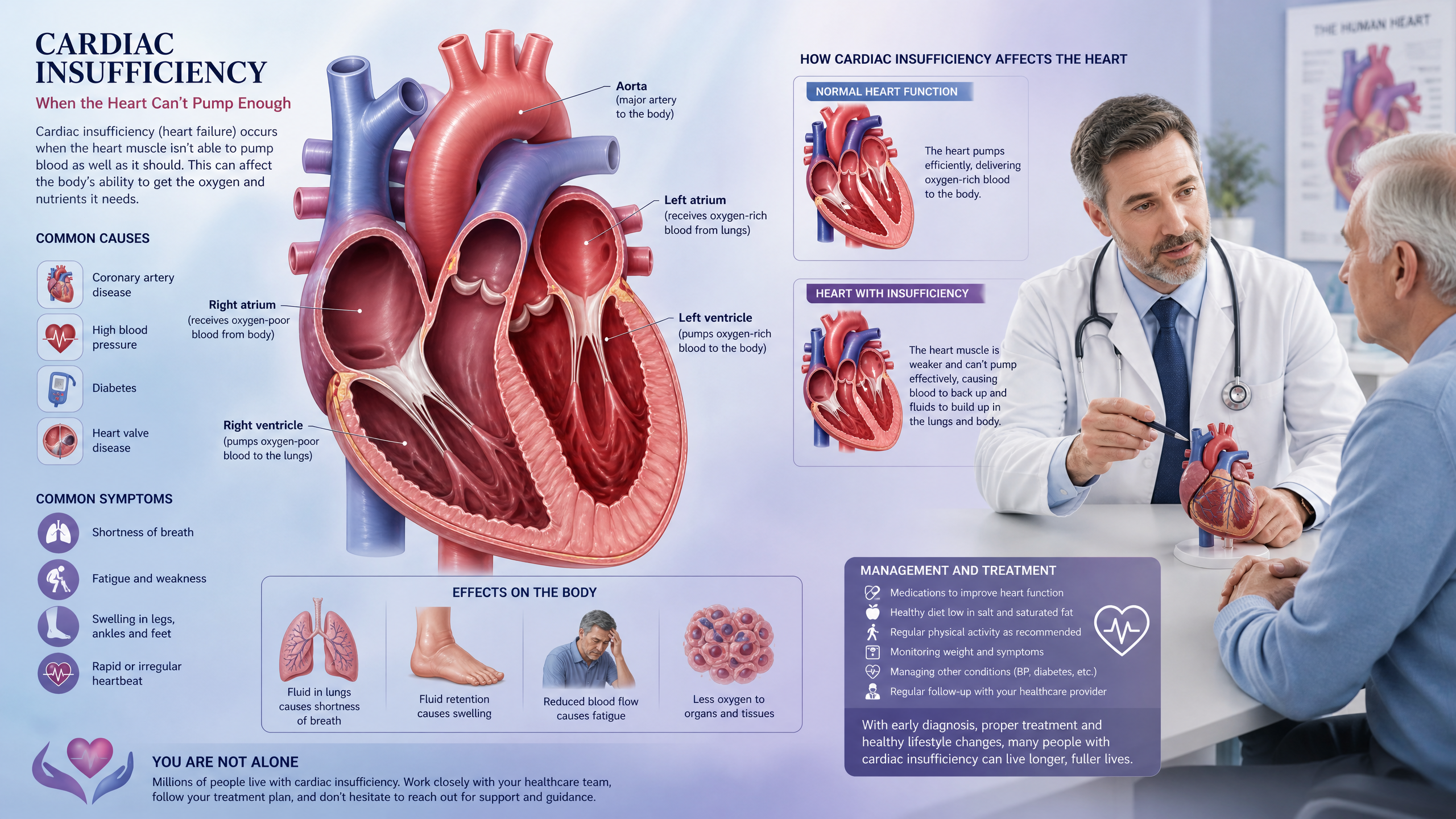 Insuficiência Cardíaca: Compreenda a Doença e Melhore sua Qualidade de Vida - Cardiologia
