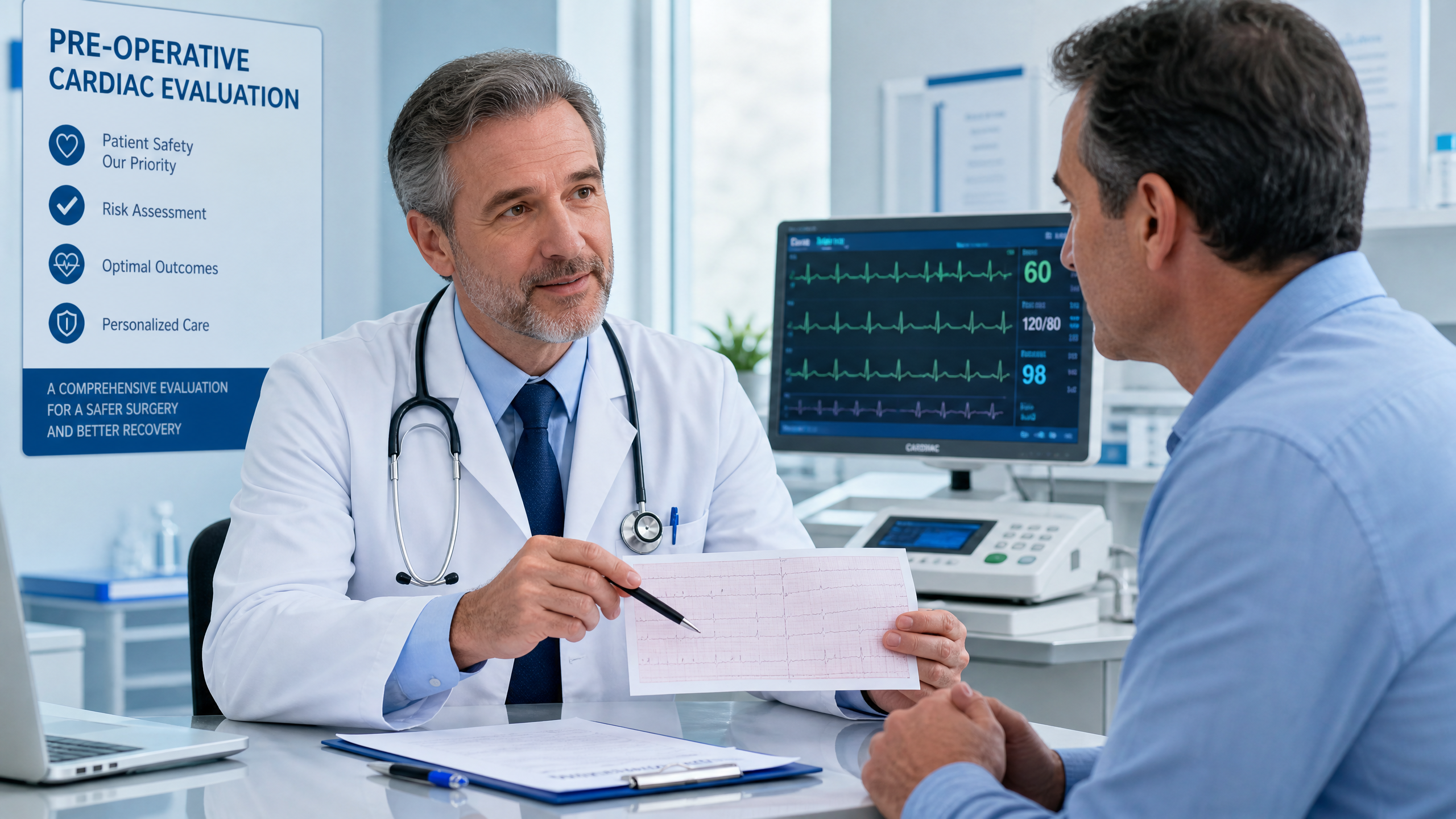 Avaliação Pré-Operatória Cardiológica: Segurança Antes da Cirurgia - Cardiologia