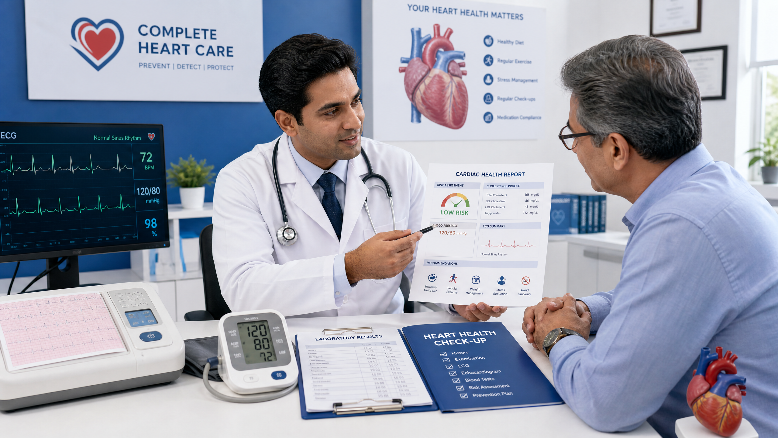 Check-up Cardiológico Completo: Seu Passaporte para a Saúde do Coração - Cardiologia