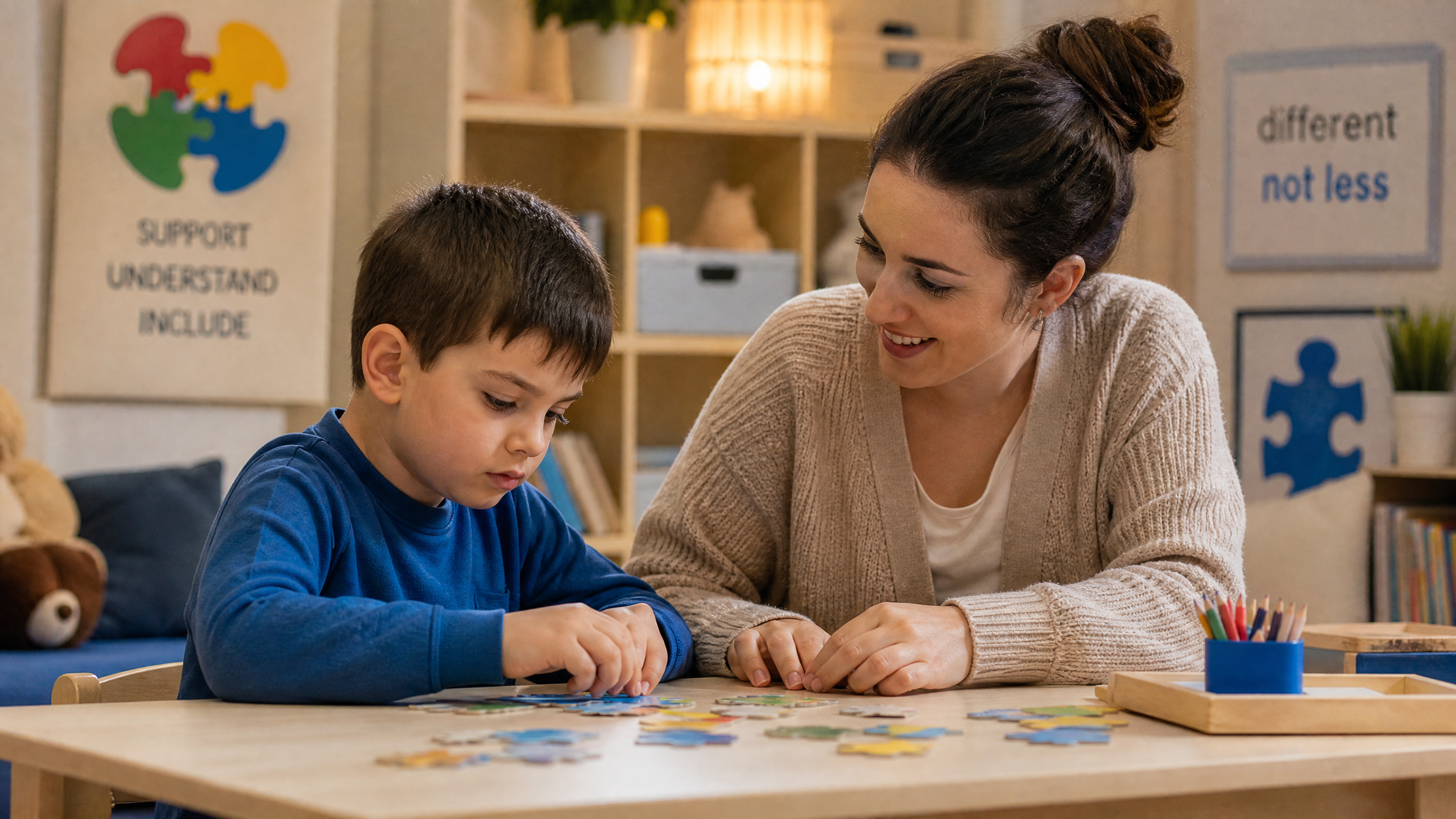 Transtorno do Espectro Autista (TEA): Compreensão e Apoio - Psicopedagogia