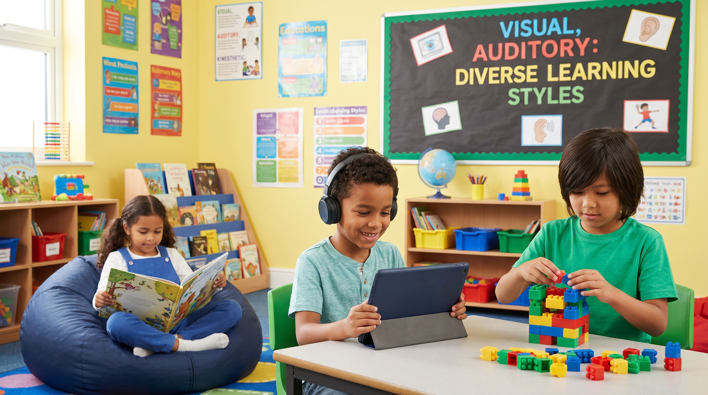 Estilos de Aprendizagem: Entendendo Como Cada Criança Aprende - Psicopedagogia